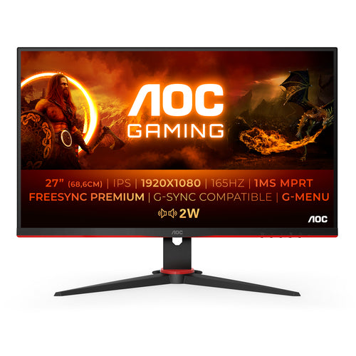 AOC G2 27G2SPAE/BK LED display 68.6 cm (27 AOC G2 27G2SPAE/BK LED display 68.6 cm (27